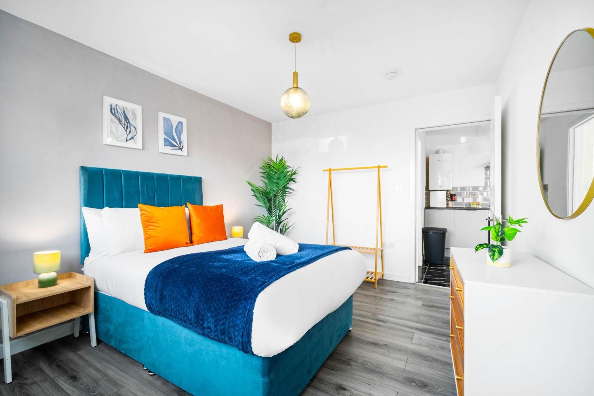 Modern Apartment - Cradley Heath - Top Rated - Netflix - Wifi - 1Mh スメスウィック エクステリア 写真